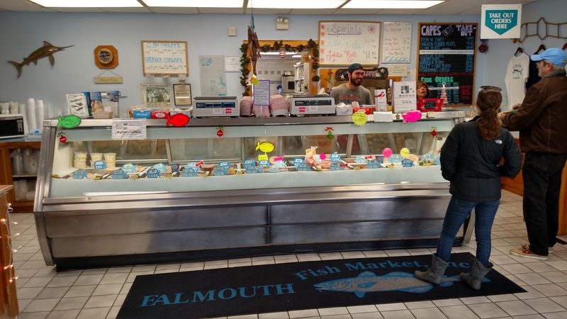 The Counter Where Falmouth Buys Its Seafood The Counter Where Falmouth Buys Its Seafood