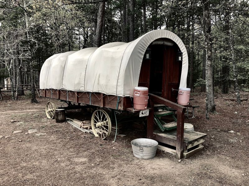 The Covered Wagon Camping Experience