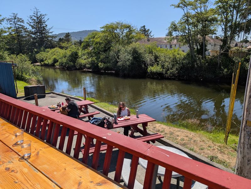 The Creekside Deck and Bird-Watching Views The Creekside Deck and Bird-Watching Views