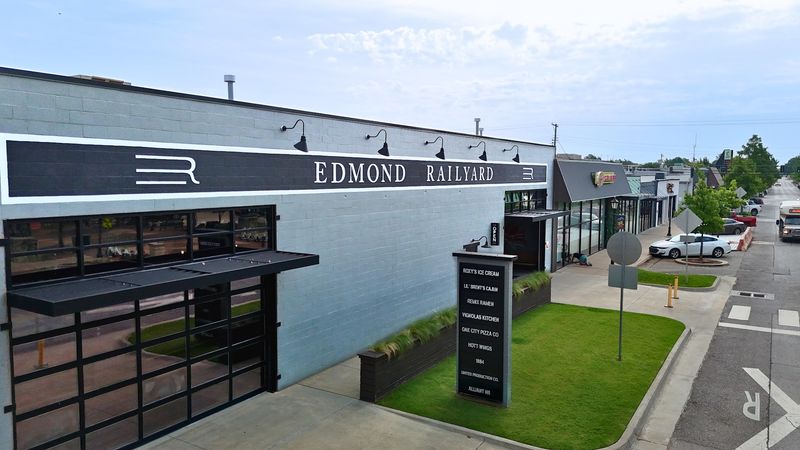 The Edmond Railway Building and the Bakery Hidden Inside It The Edmond Railway Building and the Bakery Hidden Inside It
