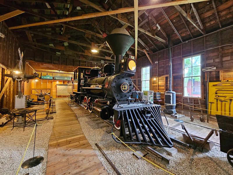 The Engine House and Maintenance Shed