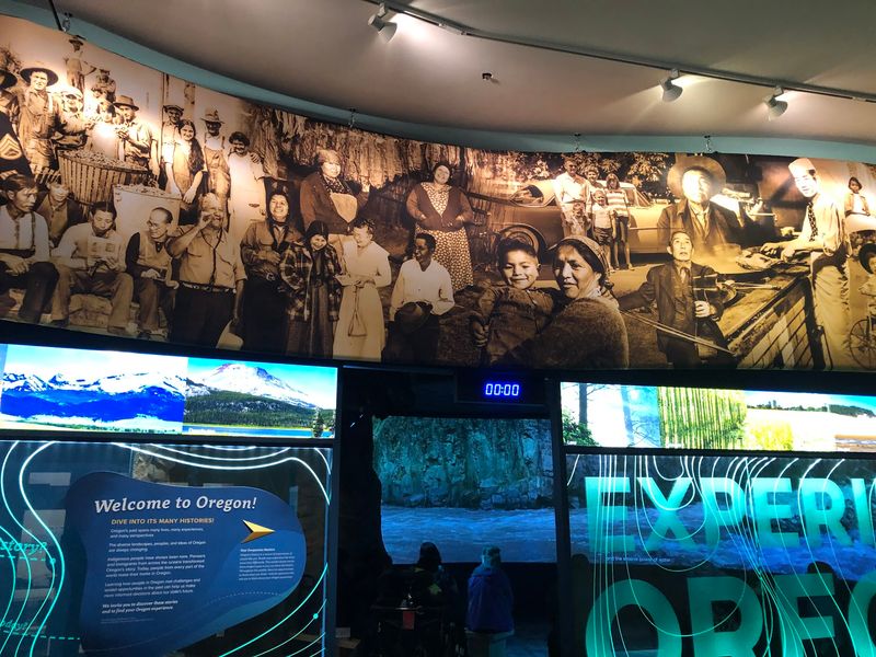 The Experience Oregon Exhibit on the Third Floor The Experience Oregon Exhibit on the Third Floor