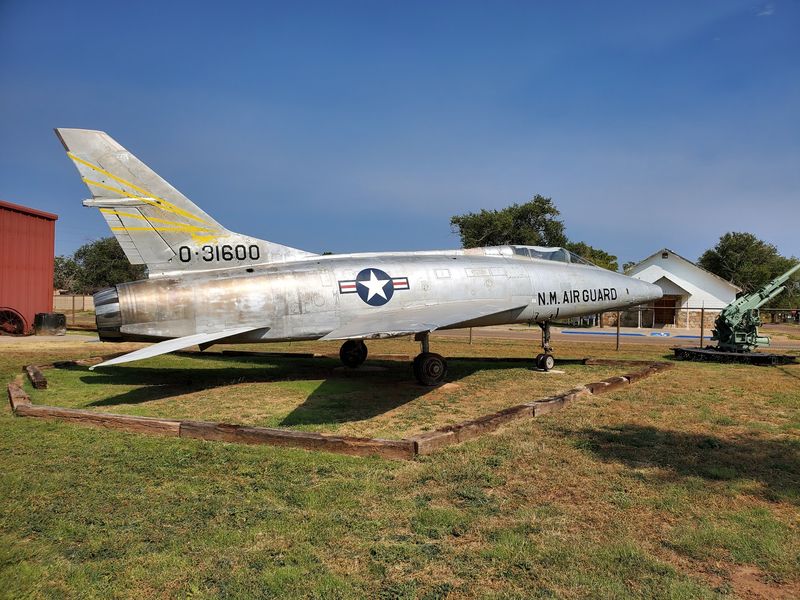 The F-100 Super Sabre Out Back The F-100 Super Sabre Out Back