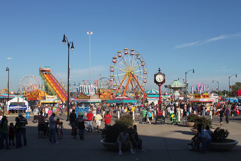 The Fairgrounds Themselves: A City Within a City The Fairgrounds Themselves: A City Within a City