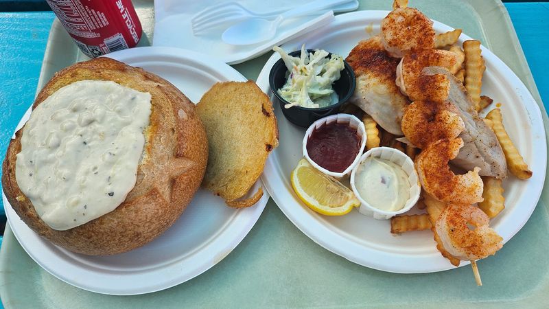 The Famous Clam Chowder Bread Bowl The Famous Clam Chowder Bread Bowl