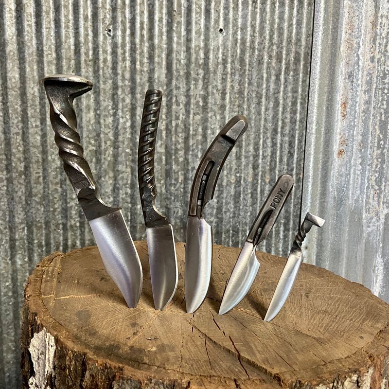 The Famous Railroad Spike Knife
