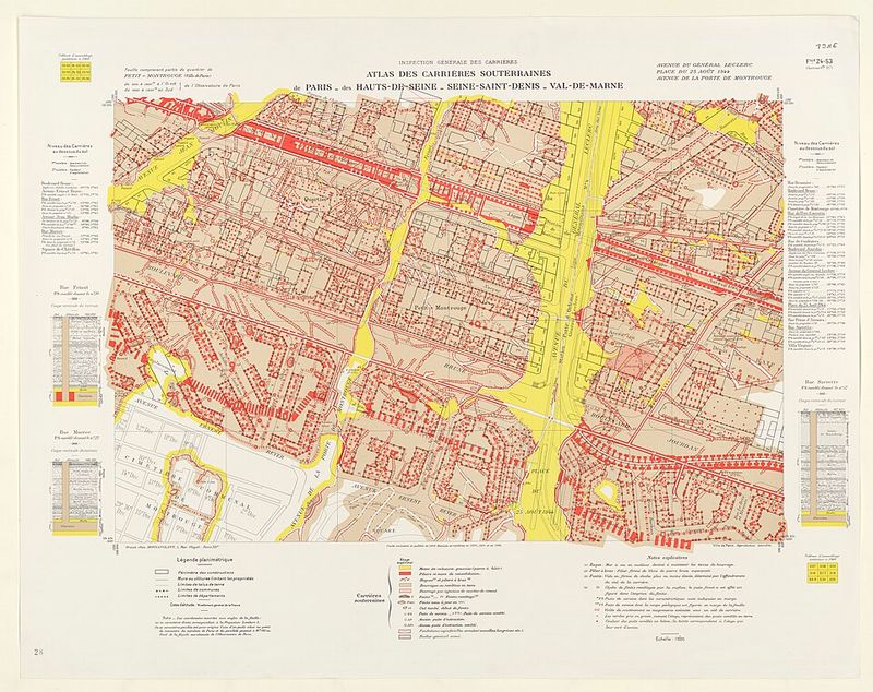 The Former Montrouge Quarry Network, 14th Arrondissement The Former Montrouge Quarry Network, 14th Arrondissement