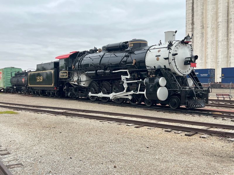 The Frisco 1519 Steam Engine Up Close