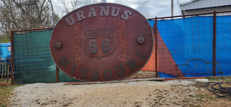 The Funkyard, the Giant Belt Buckle, and the Perfect Photo Stop The Funkyard, the Giant Belt Buckle, and the Perfect Photo Stop