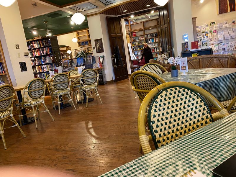 The Garden Cafe Tucked Inside the Bookstore