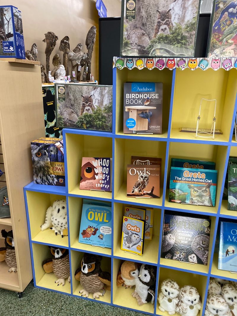 The Gift Shop Full of Locally Made Owl Items
