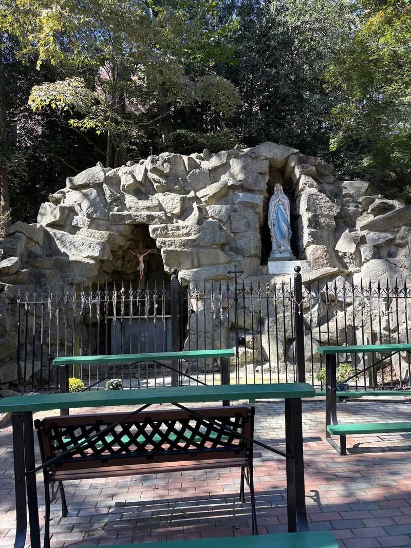 The Grotto Tucked Into the Grounds The Grotto Tucked Into the Grounds