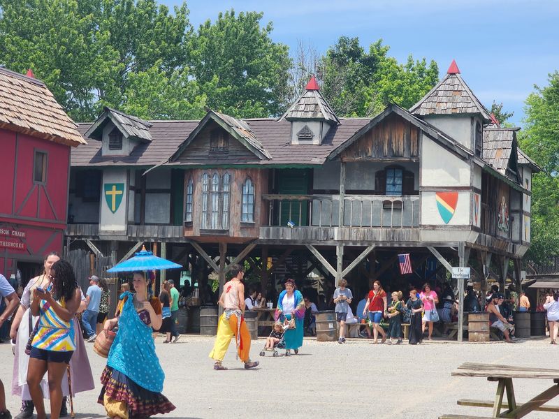 The Grounds Laid Out Like a Living Village