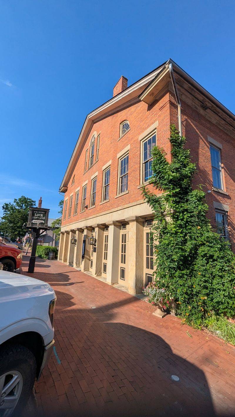 The Historic Building Behind the Restaurant