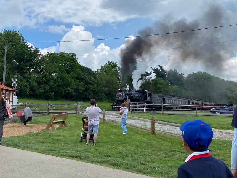 The Historic Steam Train That Rolls Right Through the Property The Historic Steam Train That Rolls Right Through the Property
