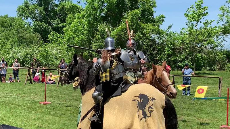 The Horseback Joust The Horseback Joust