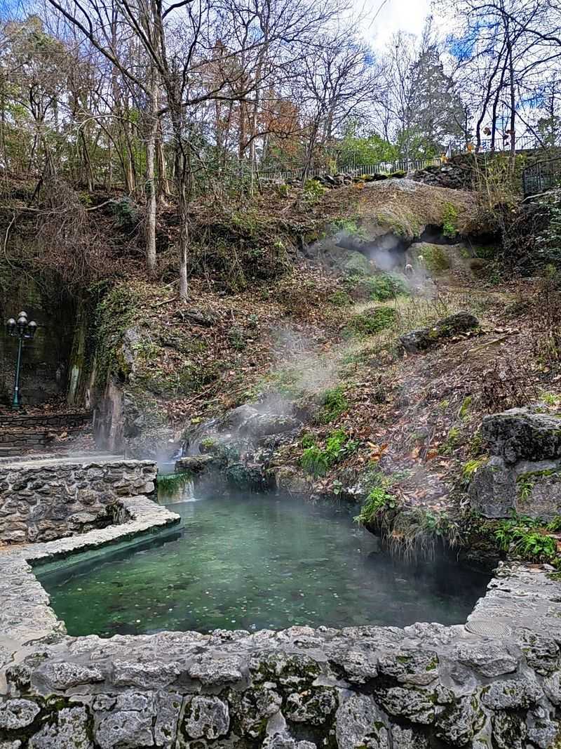 The Hot Water Cascade and Display Spring You Can Actually Touch The Hot Water Cascade and Display Spring You Can Actually Touch
