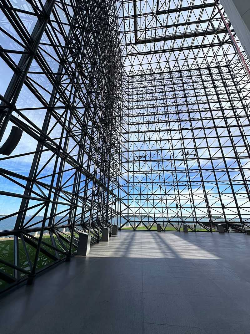 The I.M. Pei Glass Tower That Steals the Show The I.M. Pei Glass Tower That Steals the Show