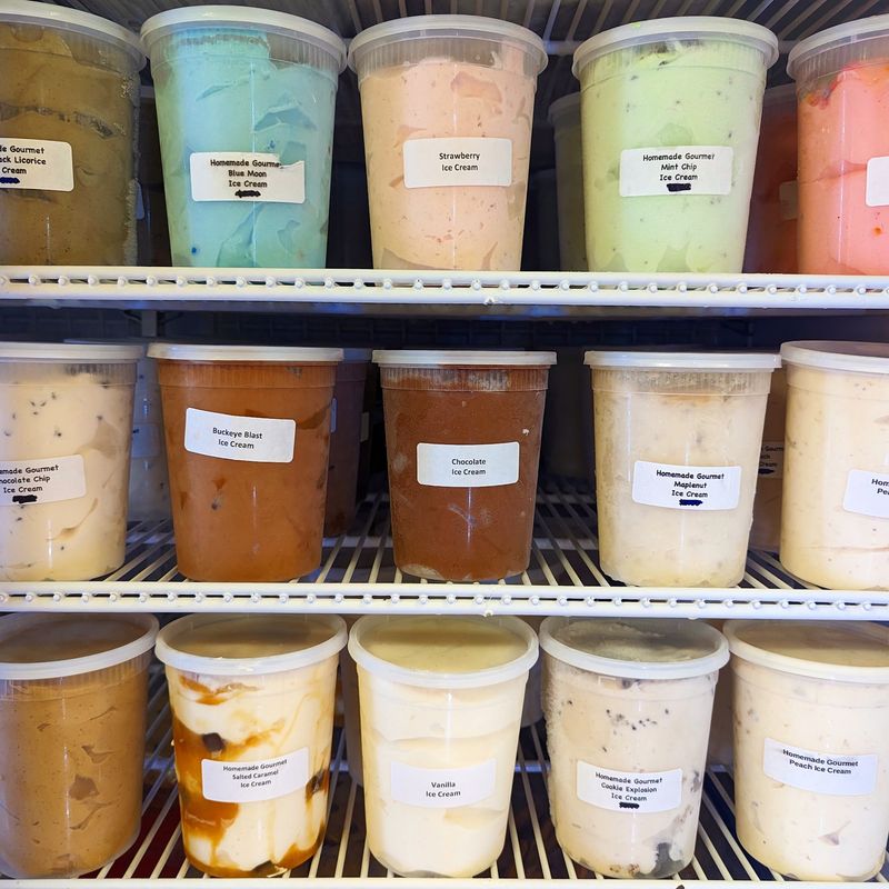 The Ice Cream Case and Its Rotating Flavors