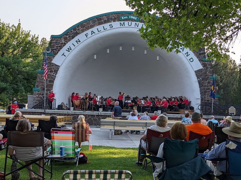 The Lava Rock Bandshell: A WPA Landmark That Still Draws a Crowd The Lava Rock Bandshell: A WPA Landmark That Still Draws a Crowd