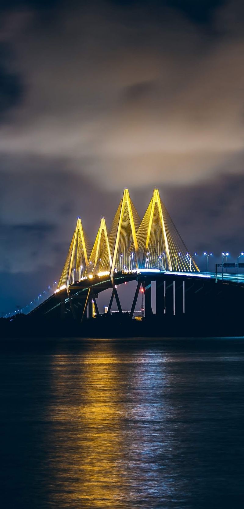 The Longest Cable-Stayed Bridge in the State The Longest Cable-Stayed Bridge in the State