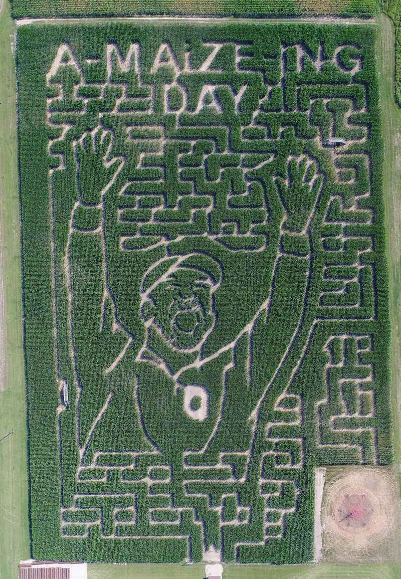 The Maize At Little Darby Creek, Ohio, Milford Center