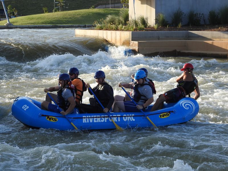 The Man-Made Whitewater Channel at the Heart of It All The Man-Made Whitewater Channel at the Heart of It All