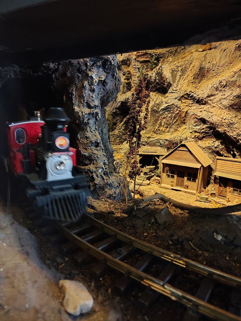 The Model Train That Circles Every Table