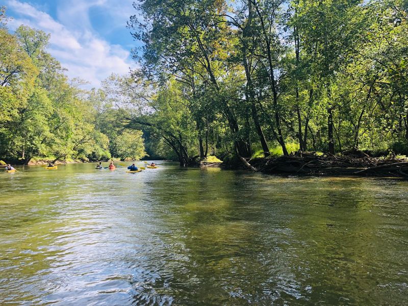 The Mohican River as a Float Trip Setting The Mohican River as a Float Trip Setting