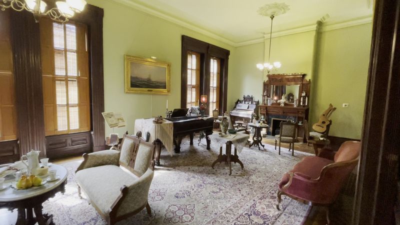 The Music Room, Kitchen, and Surprising Bathrooms