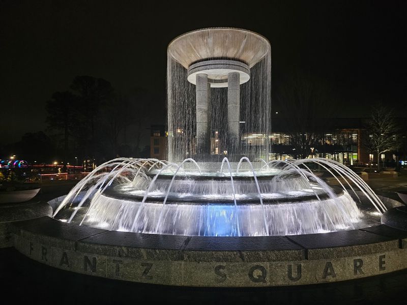The Night-Lit Fountain Everyone Talks About The Night-Lit Fountain Everyone Talks About