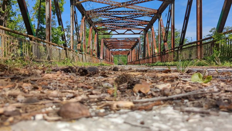 The Old US 90 Bridge Frozen in Time The Old US 90 Bridge Frozen in Time