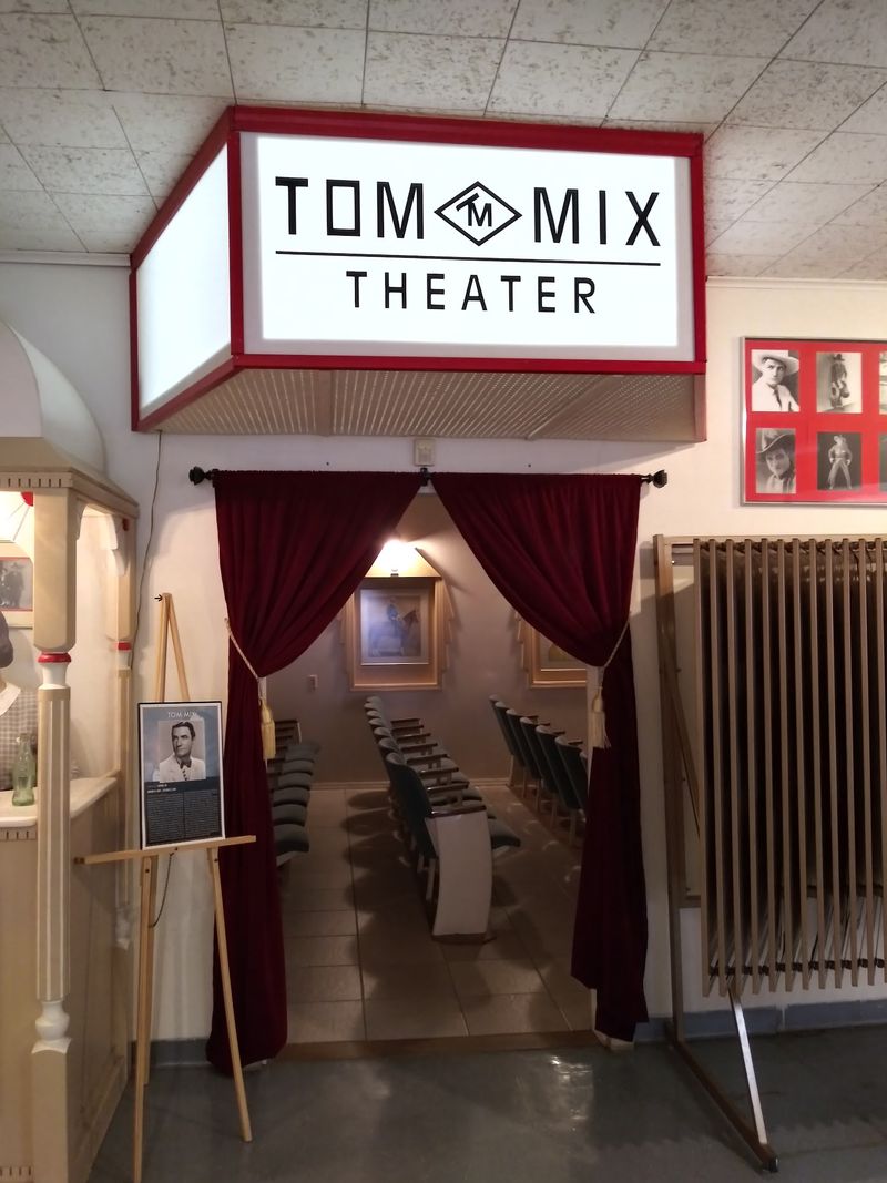 The Orientation Film Inside an Old Theater Set The Orientation Film Inside an Old Theater Set