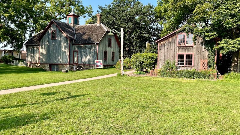 The Outbuildings Hidden Behind the Main House The Outbuildings Hidden Behind the Main House