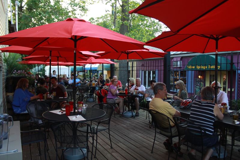 The Outdoor Patio and Its People-Watching Appeal