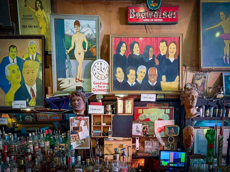 The Owner's Artwork That Covers Every Surface