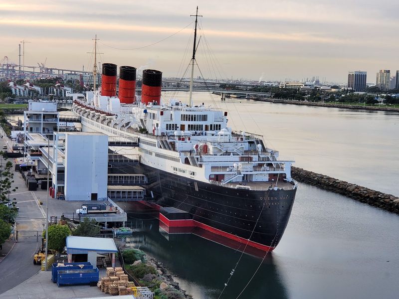 The Queen Mary, Long Beach, California