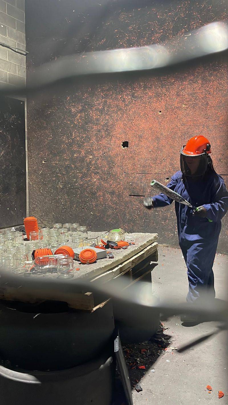 The Rage Room - Stress Relief Wrapped in Safety Gear