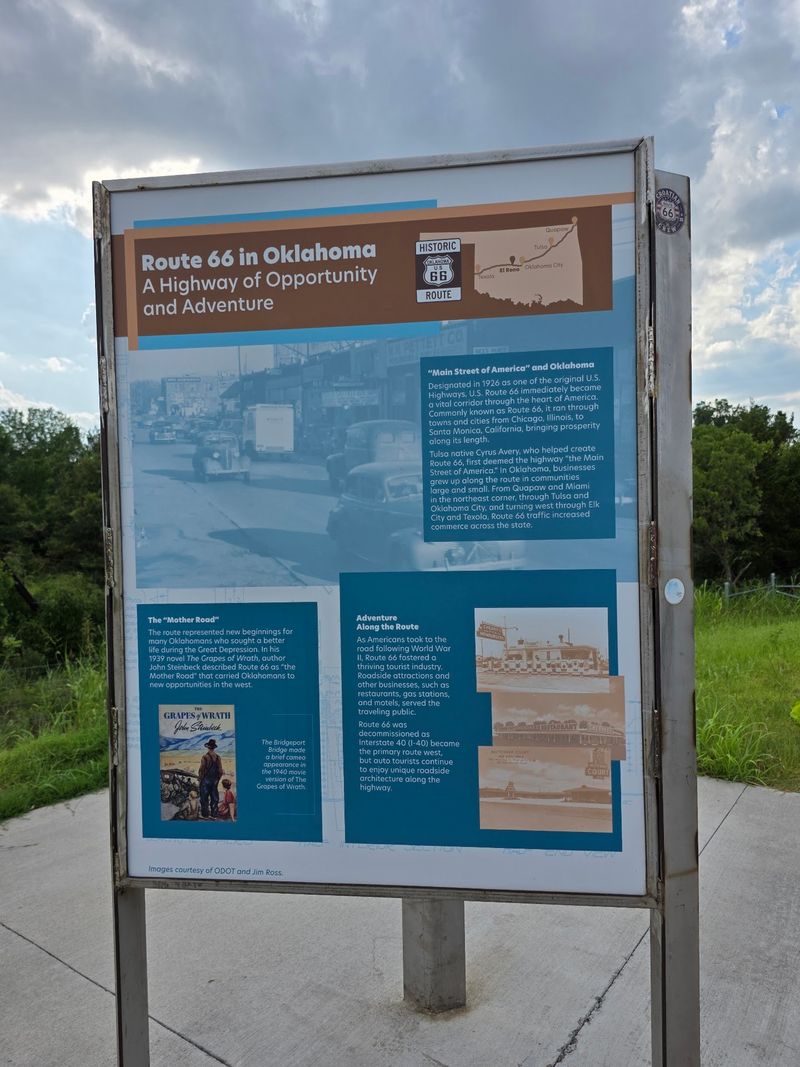 The Roadside Pull-Off and Information Signs The Roadside Pull-Off and Information Signs