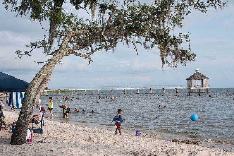 The Sandy Beach on Lake Pontchartrain