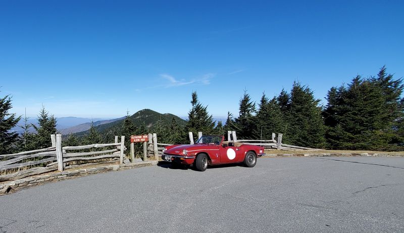 The Scenic Drive Along the Blue Ridge Parkway