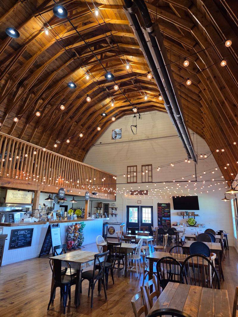 The Seed to Sandwich Cafe in the Big Barn