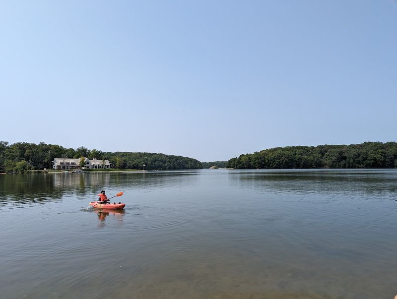 The Swimming Beach and Boathouse The Swimming Beach and Boathouse