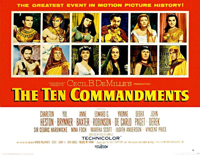 The Ten Commandments (1956) - 3h 40m The Ten Commandments (1956) - 3h 40m