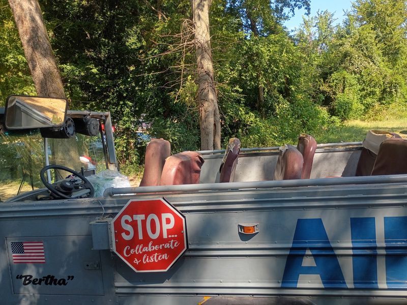 The Topless Bus Ride That Kicks Off the Adventure The Topless Bus Ride That Kicks Off the Adventure