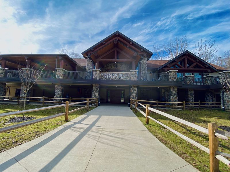 The Visitor Center and Everything Around the Trailhead