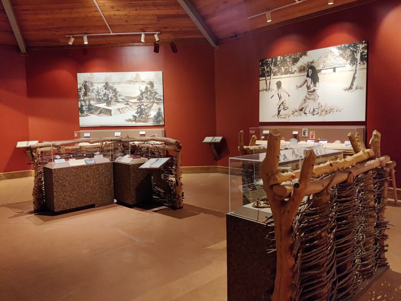 The Visitor Center and Museum Exhibits