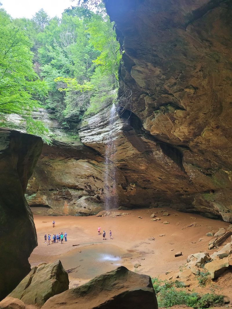 The Waterfall You Can Walk Behind The Waterfall You Can Walk Behind