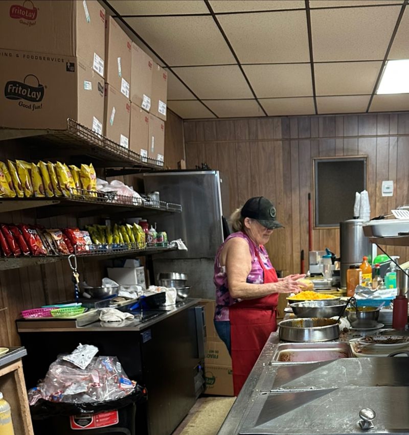 The Woman Behind the Counter The Woman Behind the Counter