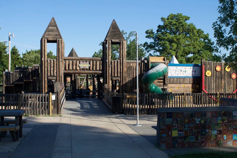 The Wooden Castle Playground: Where Kids Rule